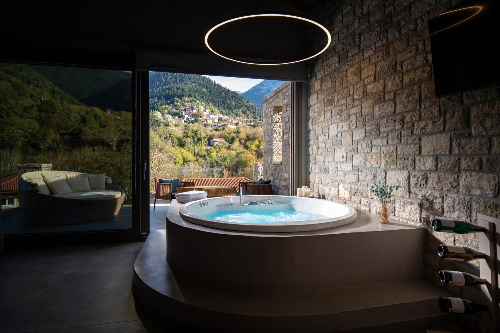 Evora Luxury Suites Mega Chorio Εξωτερικό φωτογραφία