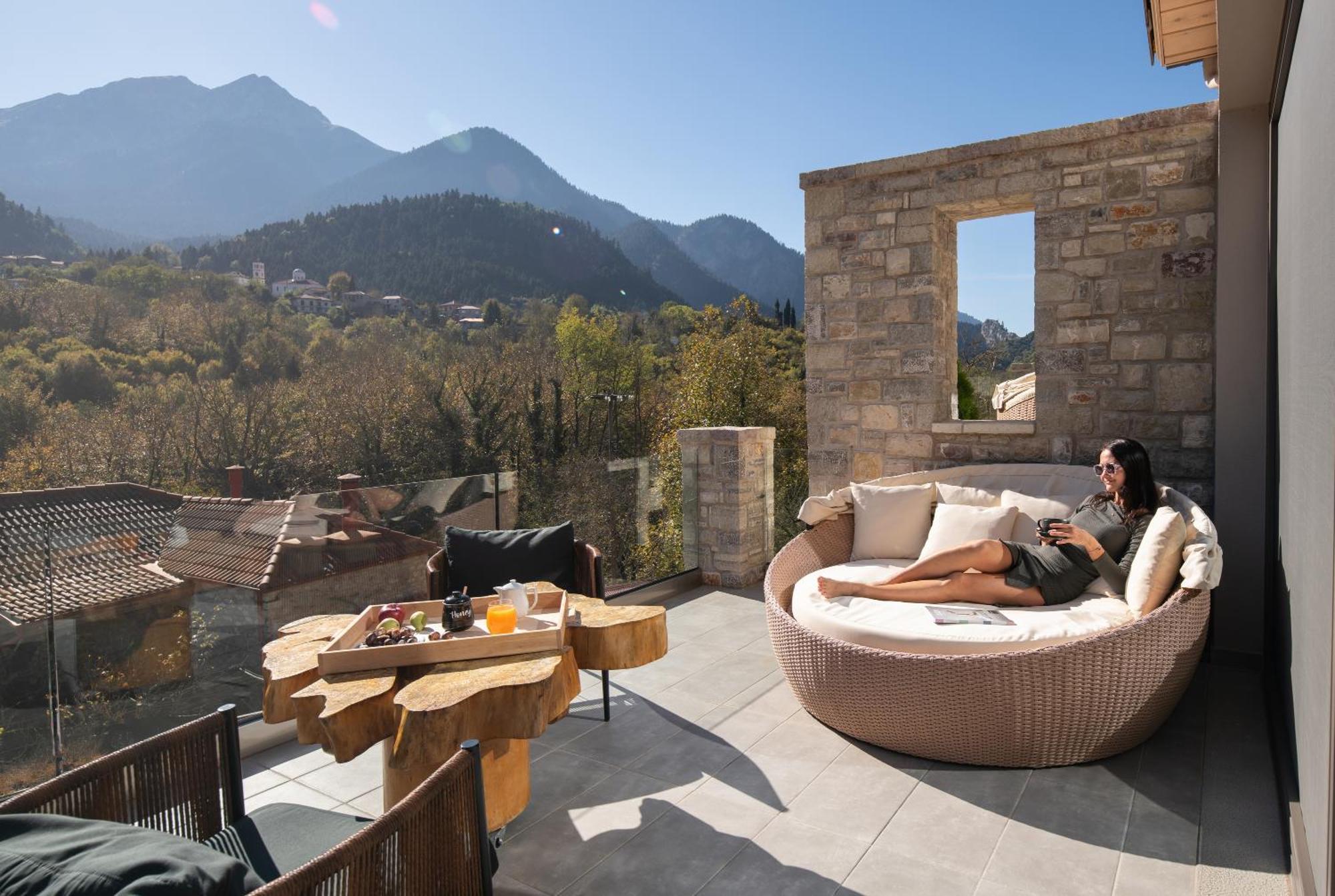 Evora Luxury Suites Mega Chorio Εξωτερικό φωτογραφία