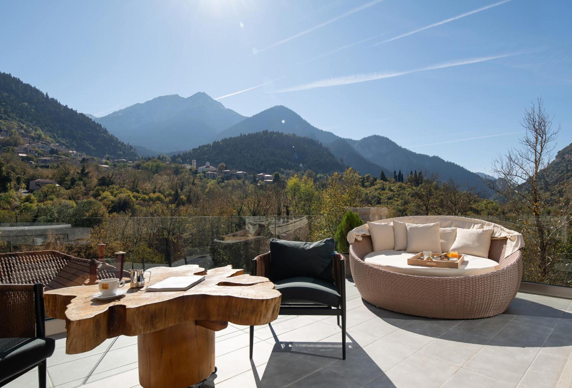 Evora Luxury Suites Mega Chorio Εξωτερικό φωτογραφία